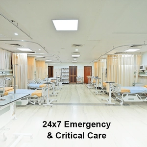 24 x 7 Emergency & Critical Care